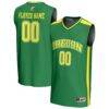 Oregon Ducks GameDay Greats Unisex NIL Pick-A-Player Lightweight Women's Basketball Fashion Jersey - Green - Front View