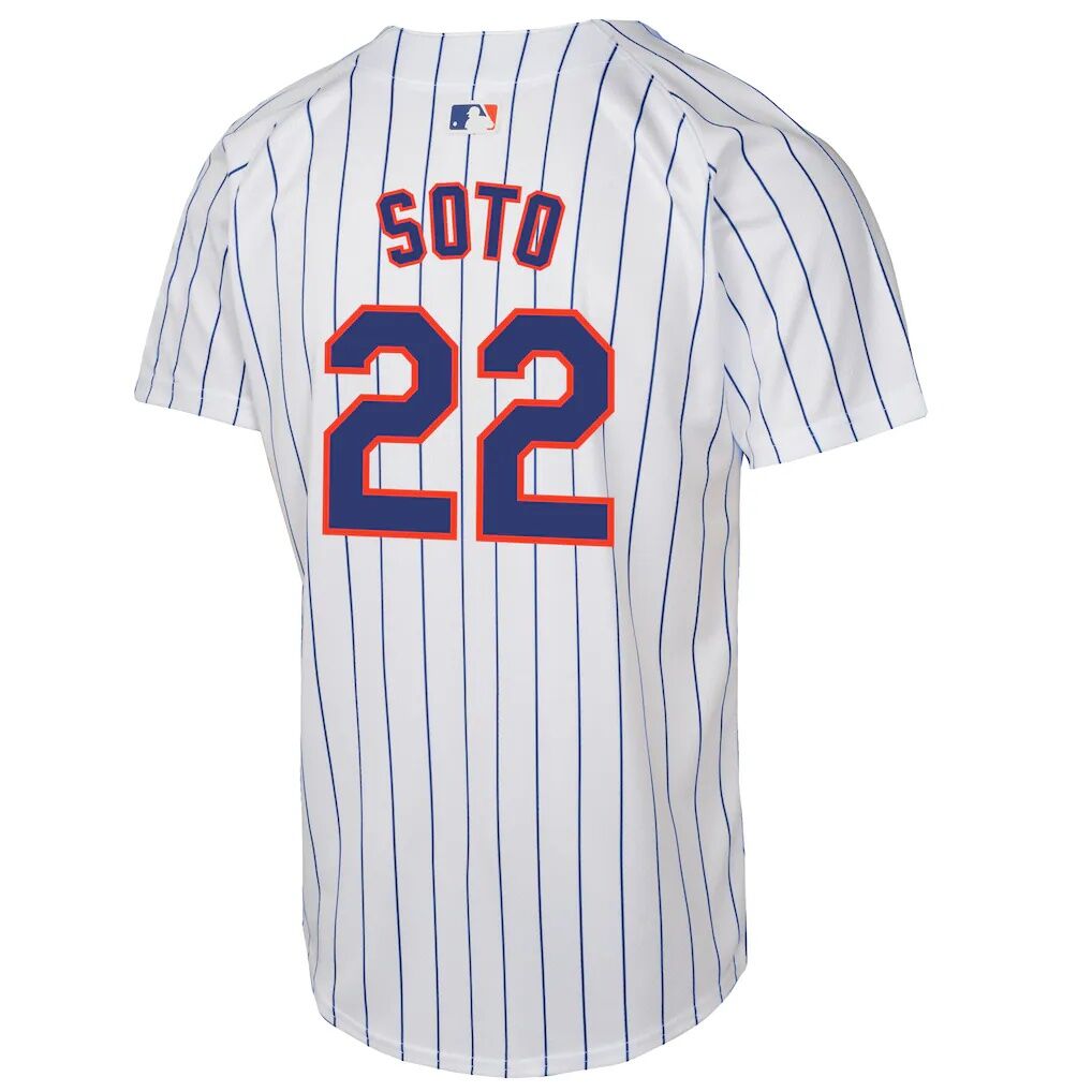 Juan Soto New York Mets Nike Youth Home Game Player Jersey