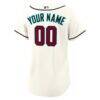 Arizona Diamondbacks Nike Women's Home Custom Replica 2.0 Jersey - Cream - Detail View