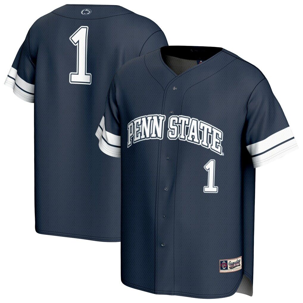 #1 Penn State Nittany Lions GameDay Greats Youth Lightweight Collegiate Baseball Fashion Jersey