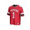 #1 Rutgers Scarlet Knights GameDay Greats Youth Lightweight Collegiate Football Fashion Jersey - - Side View