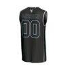 West Virginia Mountaineers GameDay Greats Unisex Lightweight Collegiate Men's Basketball NIL Pick-A-Player Fashion Jersey - Black - Detail View