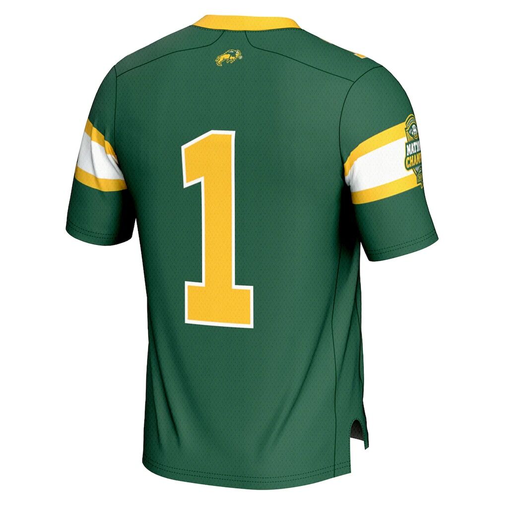 #1 NDSU Bison GameDay Greats Youth 2024 NCAA FCS Football National Champions Lightweight Fashion Jersey