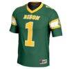 #1 NDSU Bison GameDay Greats Youth 2024 NCAA FCS Football National Champions Lightweight Fashion Jersey - Green - Side View