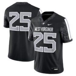 #25 West Virginia Mountaineers Nike Alternate Game Jersey