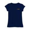 UC Davis Aggies Vive La Fete Youth Impressions Artwork Fitted T-Shirt - Navy - Side View