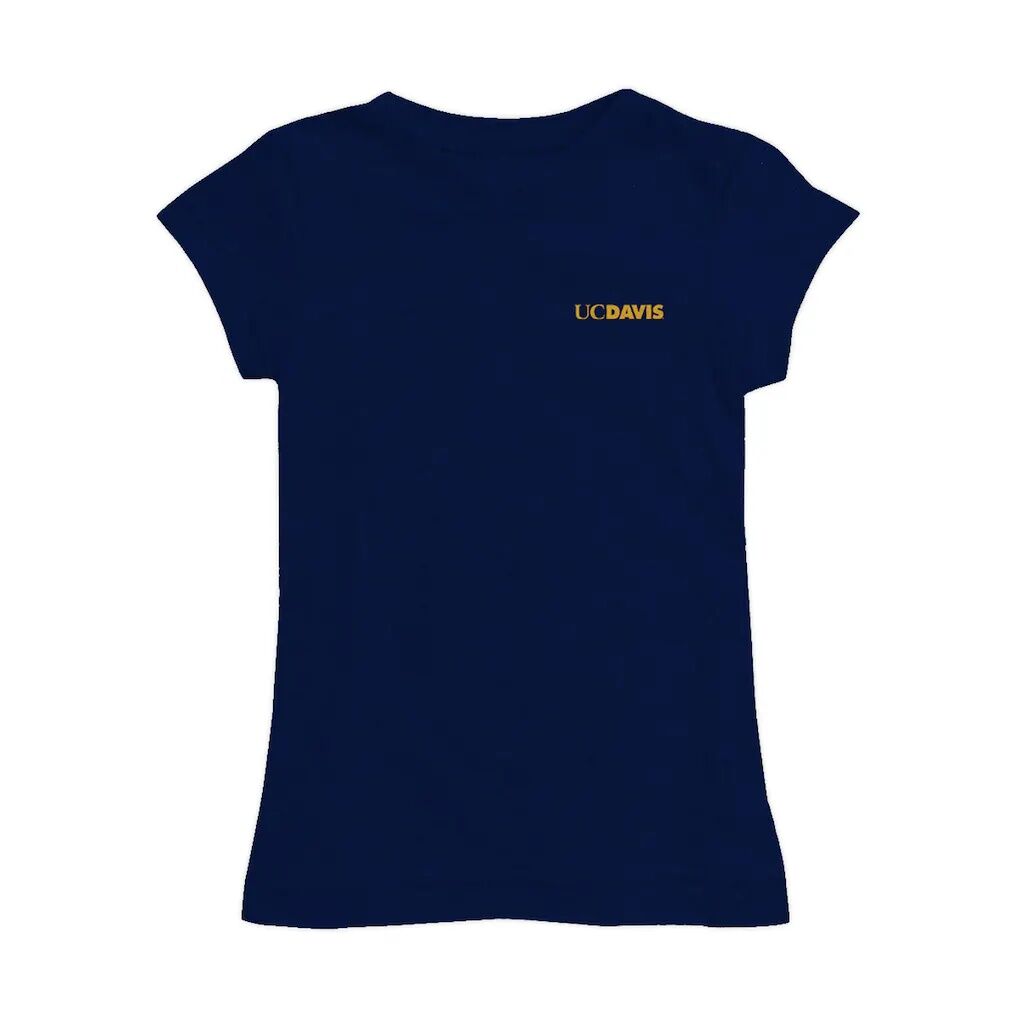 UC Davis Aggies Vive La Fete Youth Impressions Artwork Fitted T-Shirt