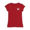 Morehouse Maroon Tigers Vive La Fete Youth Impressions Artwork Fitted T-Shirt - Maroon - Side View