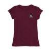 New Mexico State Aggies Vive La Fete Youth Impressions Artwork Fitted T-Shirt - Maroon - Side View