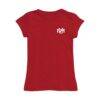 New Mexico Lobos Vive La Fete Youth Impressions Artwork Fitted T-Shirt - Red - Side View