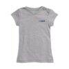 UC Davis Aggies Vive La Fete Girls Toddler Impressions Artwork T-Shirt - Heather Gray - Side View