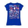 DePaul Blue Demons Vive La Fete Girls Toddler Impressions Artwork T-Shirt - Royal - Detail View