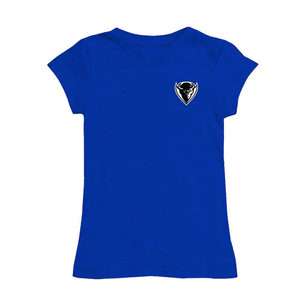 DePaul Blue Demons Vive La Fete Girls Toddler Impressions Artwork T-Shirt - Royal