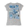 MTSU Blue Raiders Vive La Fete Girls Toddler Impressions Artwork T-Shirt - - Detail View