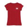 Morehouse Maroon Tigers Vive La Fete Girls Toddler Impressions Artwork T-Shirt - Red - Side View