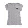 Oakland Golden Grizzlies Vive La Fete Girls Toddler Impressions Artwork T-Shirt - Heather Gray - Side View