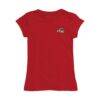 Stony Brook Seawolves Vive La Fete Girls Toddler Impressions Artwork T-Shirt - Red - Side View