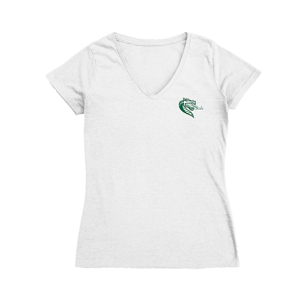 UAB Blazers Vive La Fete Women's Impressions Artwork V-Neck T-Shirt