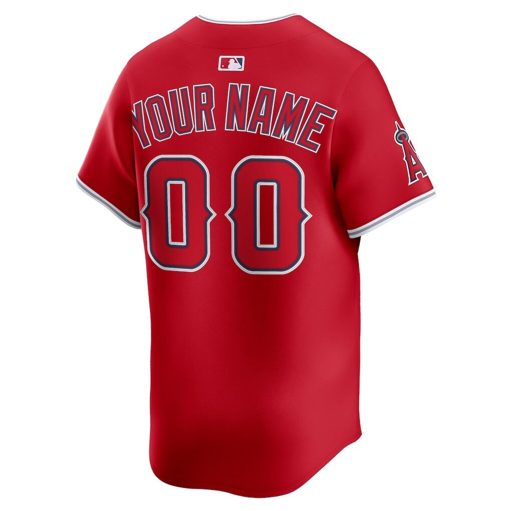 Los Angeles Angels Nike Alternate Limited Custom Jersey