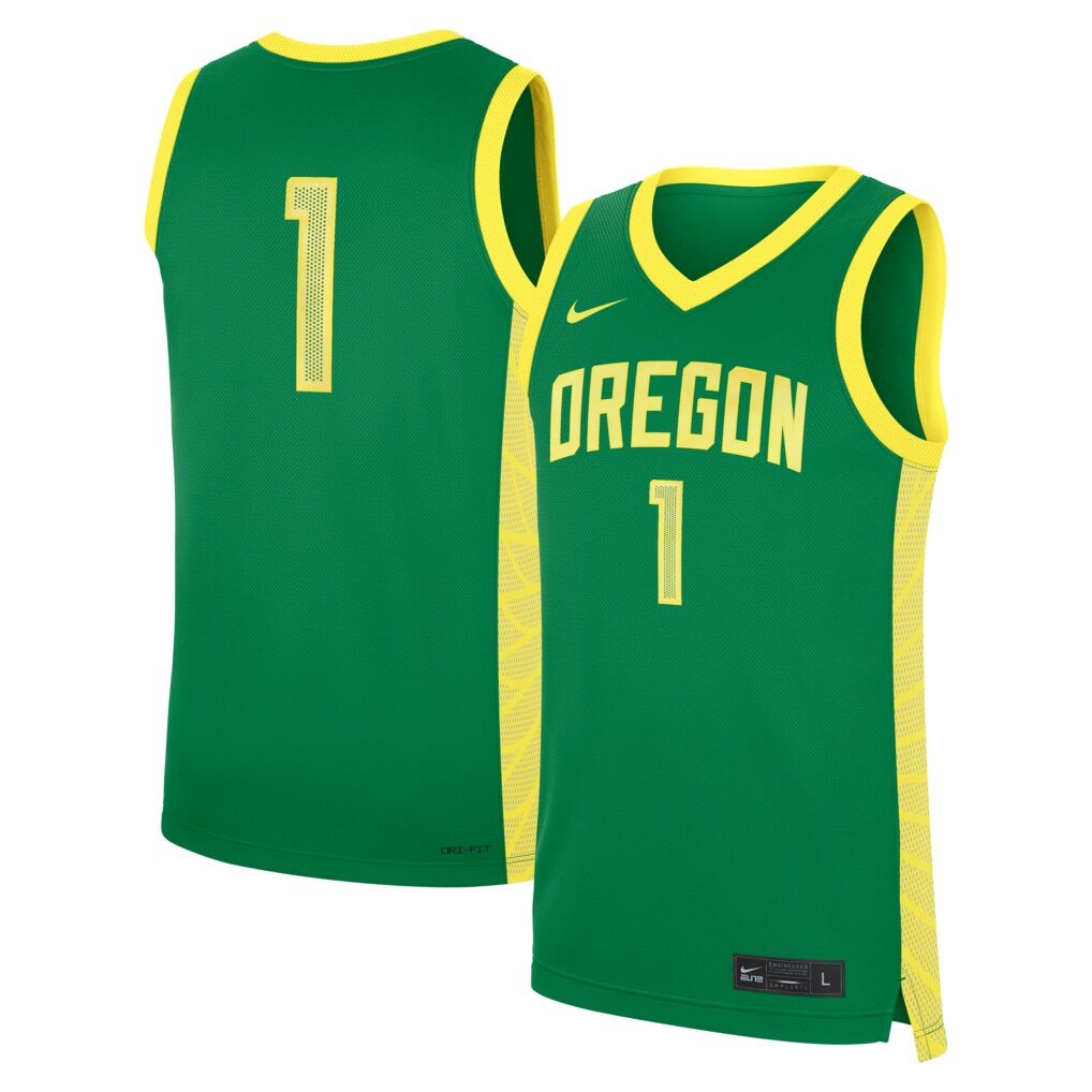 Oregon Ducks Nike #1 Road Replica Basketball Jersey