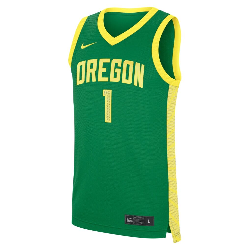 Oregon Ducks Nike #1 Road Replica Basketball Jersey