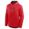 Carolina Hurricanes Fashion7 Penalty Shot Long Sleeve Hooded T-Shirt - Red - Side View