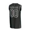 Providence Friars GameDay Greats Unisex NIL Pick-A-Player Lightweight Collegiate Men's Basketball Fashion Jersey - Black - Detail View
