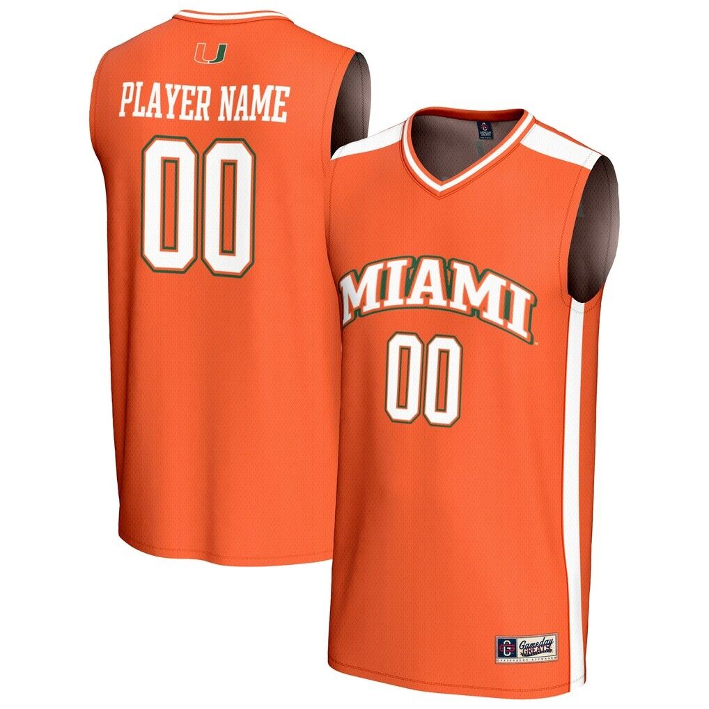Miami Hurricanes GameDay Greats Youth Lightweight Collegiate Women's Basketball Pick-a-Player Fashion Jersey