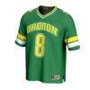 Dillon Gabriel Oregon Ducks GameDay Greats Youth NIL Football Fashion Jersey - Green - Side View