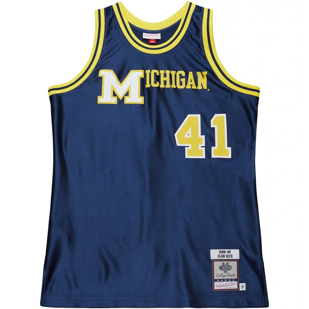 Glen Rice Michigan Wolverines Mitchell & Ness 1988/89 Authentic Jersey