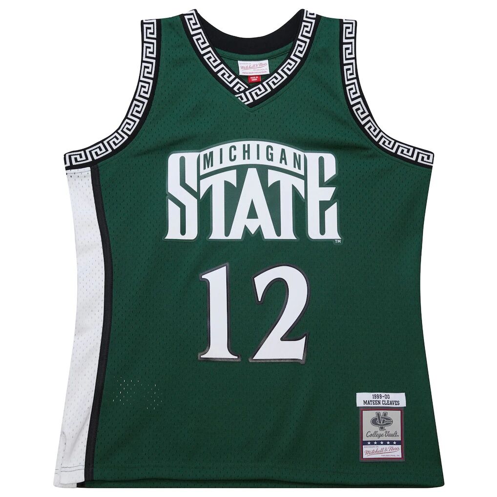 Mateen Cleaves Michigan State Spartans Mitchell & Ness 1999/00 Swingman Jersey