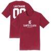 Santa Clara Broncos Unisex Baseball NIL Pick-A-Player Shirsey T-Shirt - - Front View