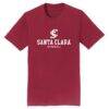 Santa Clara Broncos Unisex Baseball NIL Pick-A-Player Shirsey T-Shirt - - Side View