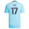 Robin Lod Minnesota United FC adidas 2025 CONVERGENCE Replica Player Jersey - Blue - Detail View