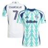 Tomás Chancalay New England Revolution adidas 2025 Eastern White Pine x Flag of New England Authentic Player Jersey - White - Front View