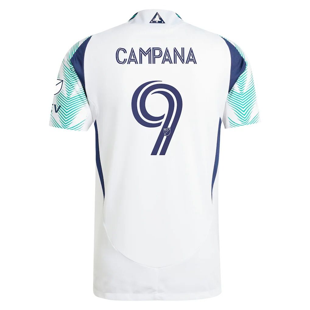 Leonardo Campana New England Revolution adidas 2025 Eastern White Pine x Flag of New England Authentic Player Jersey