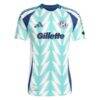Leonardo Campana New England Revolution adidas 2025 Eastern White Pine x Flag of New England Authentic Player Jersey - White - Side View