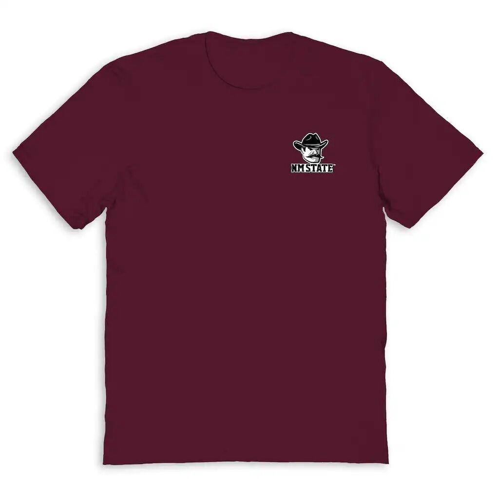 New Mexico State Aggies Vive La Fete Women's Impressions Artwork Relaxed Fit T-Shirt - Maroon