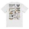 Oakland Golden Grizzlies Vive La Fete Women's Impressions Artwork Relaxed Fit T-Shirt - White - Detail View