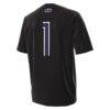 #1 Northwestern Wildcats Under Armour Alternate Replica Football Jersey - Black - Detail View