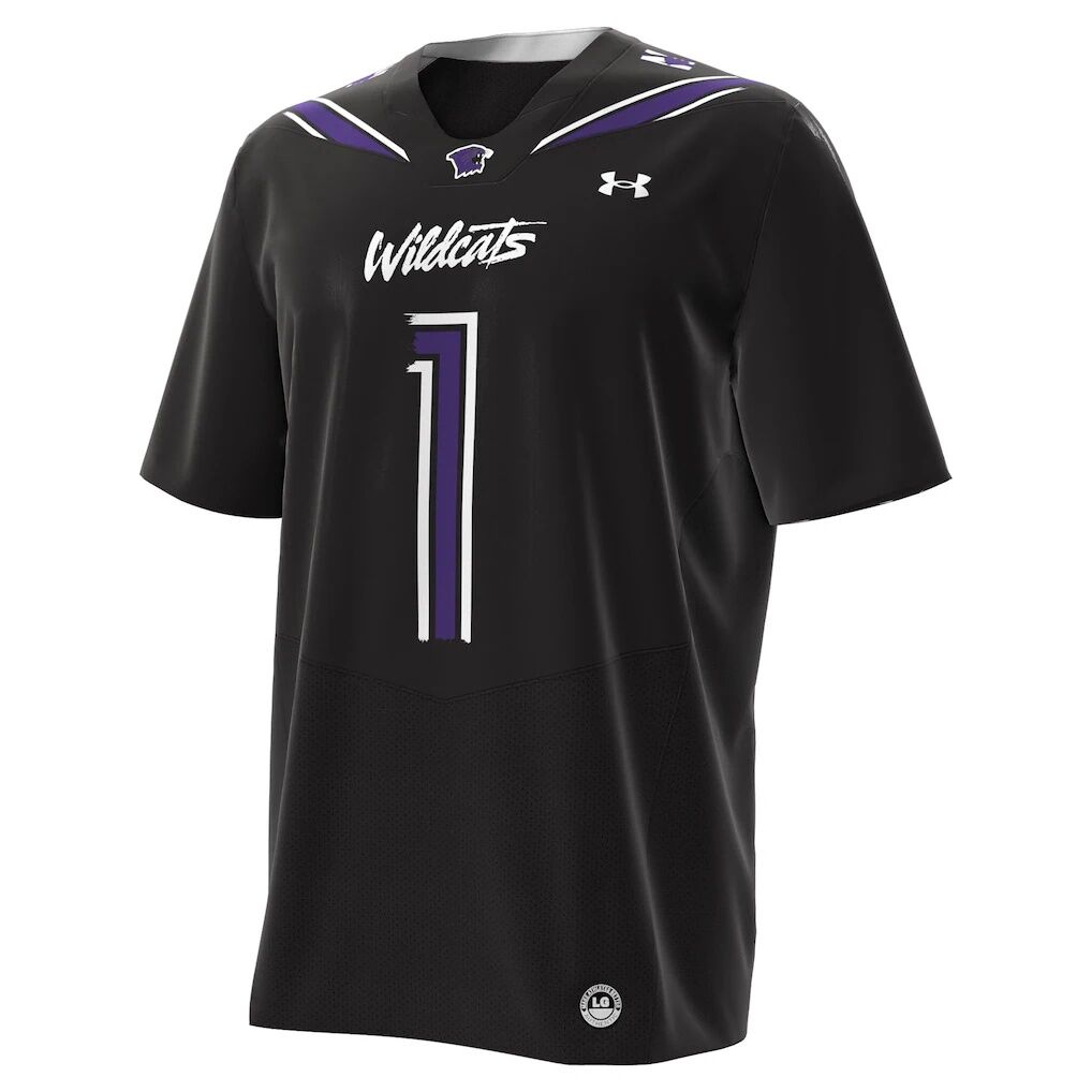 #1 Northwestern Wildcats Under Armour Alternate Replica Football Jersey