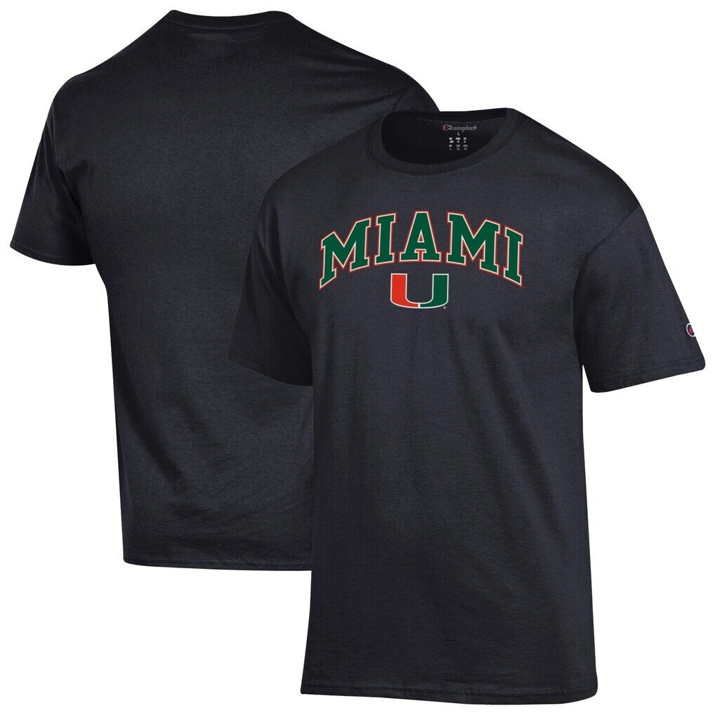 Miami Hurricanes Champion Arched Logo T-Shirt