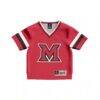 #1 Miami University RedHawks GameDay Greats Toddler Football Fashion Jersey - Red - Side View