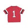 #1 Miami University RedHawks GameDay Greats Infant Football Fashion Jersey - Red - Detail View