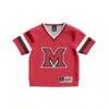 #1 Miami University RedHawks GameDay Greats Infant Football Fashion Jersey - Red - Side View