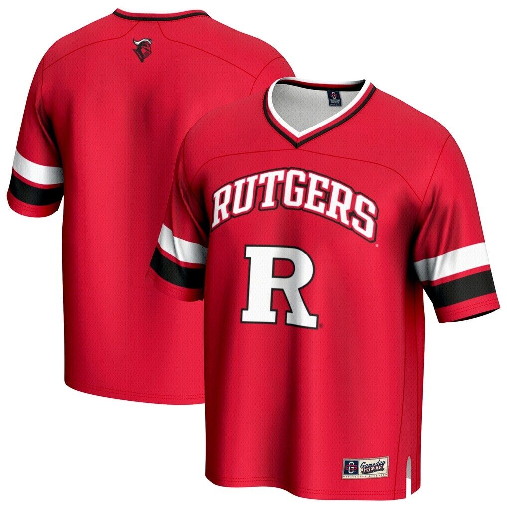 Rutgers Scarlet Knights GameDay Greats Football Jersey - Scarlet