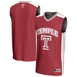 Temple Owls GameDay Greats Basketball Jersey - Red - Front View