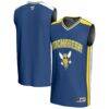 Rochester Yellow Jackets GameDay Greats Basketball Jersey - Blue - Front View