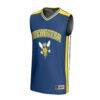Rochester Yellow Jackets GameDay Greats Basketball Jersey - Blue - Side View