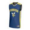 Rochester Yellow Jackets GameDay Greats Youth Basketball Jersey - Blue - Side View